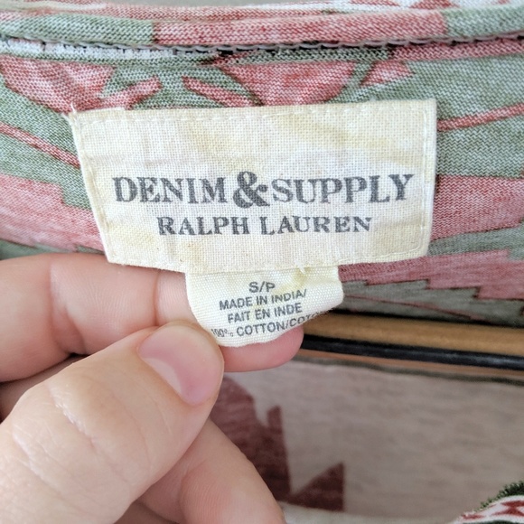 Denim & Supply Ralph Lauren Fringe Western Top - Picture 7 of 8